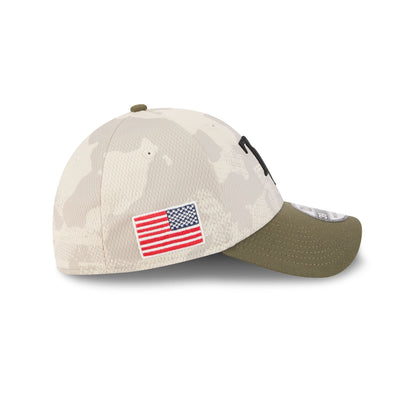 Tampa Bay Rays Armed Forces Day 2025 39THIRTY Stretch Fit Hat