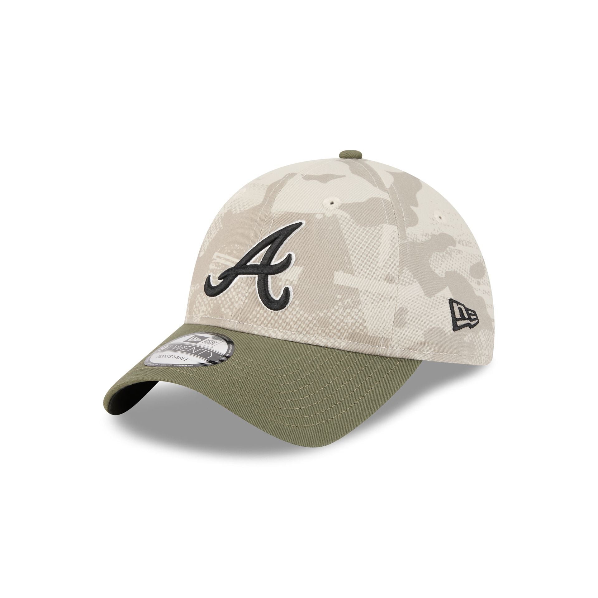 Atlanta Braves Armed Forces Day 2025 9TWENTY Adjustable Hat
