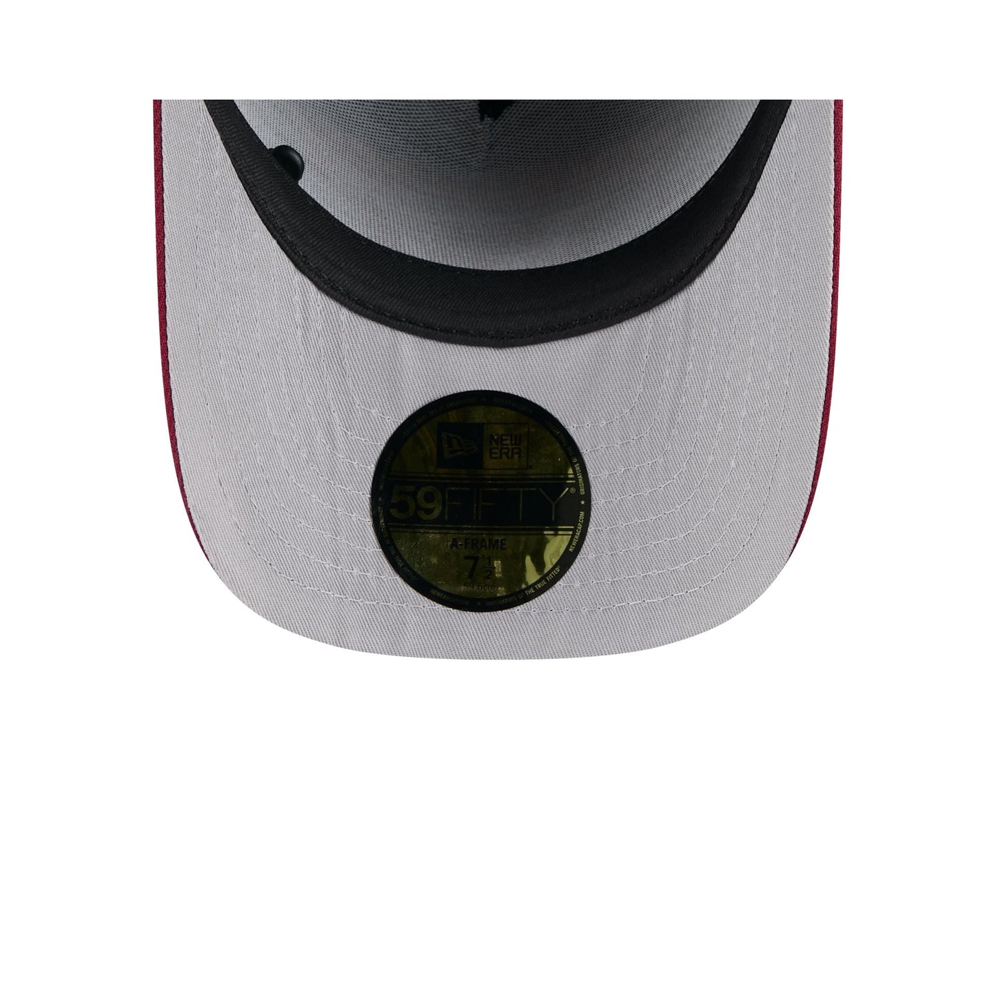 Washington Commanders 2025 Draft Black 59FIFTY A-Frame Fitted Hat