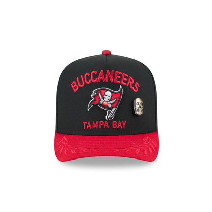 Tampa Bay Buccaneers 2025 Draft Black 59FIFTY A-Frame Fitted Hat