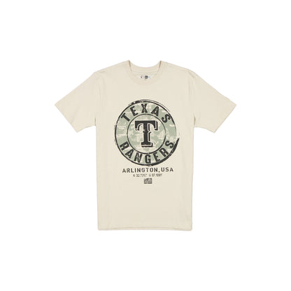 Texas Rangers Armed Forces Day 2025 Stone T-Shirt