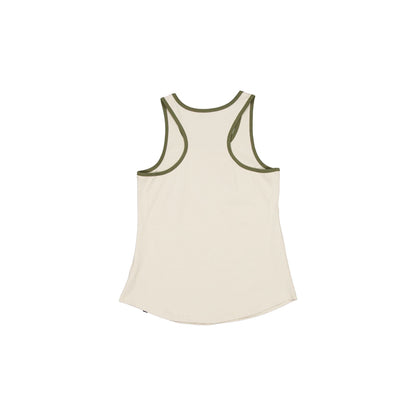 Texas Rangers Armed Forces Day 2025 Women's Stone Tank Top