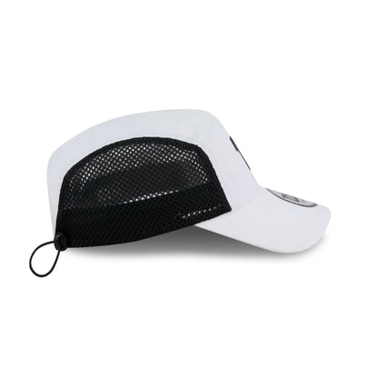 Texas Rangers White Poly Runner Adjustable Hat