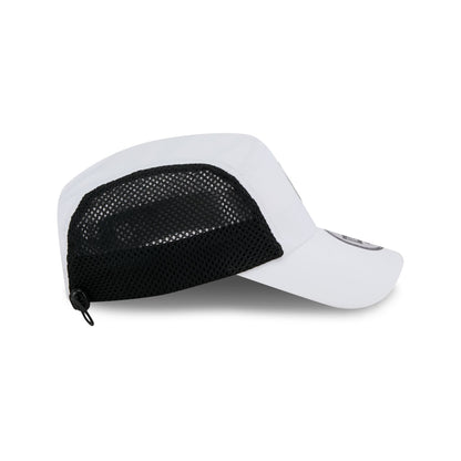 Pittsburgh Steelers White Poly Runner Adjustable Hat