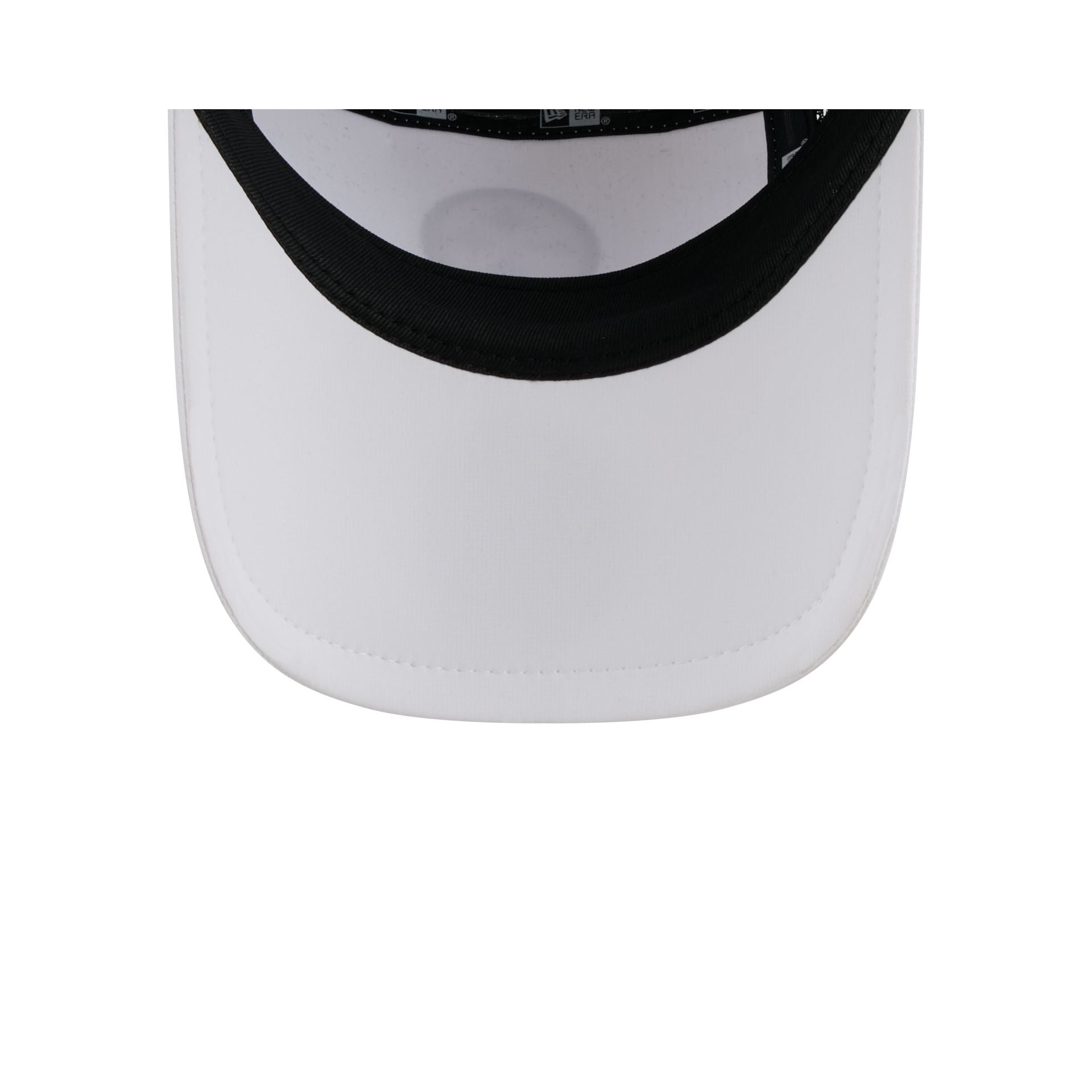 Pittsburgh Steelers White Poly Runner Adjustable Hat