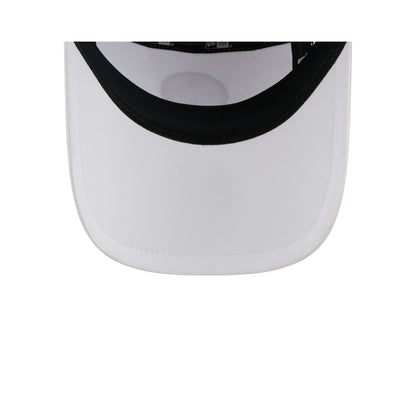 Pittsburgh Steelers White Poly Runner Adjustable Hat