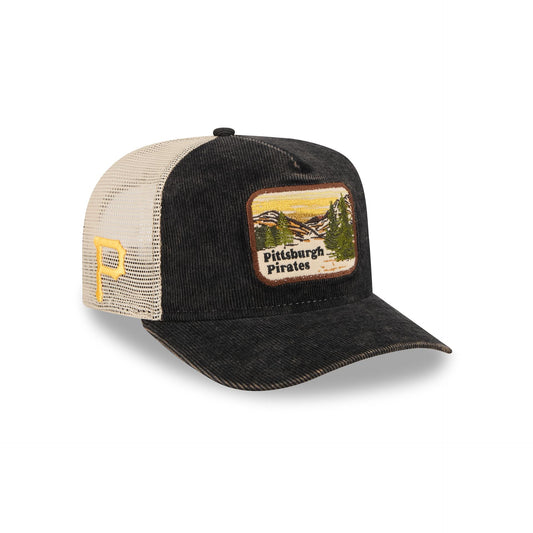 Pittsburgh Pirates Vintage Landscape 9FIFTY A-Frame Trucker Hat
