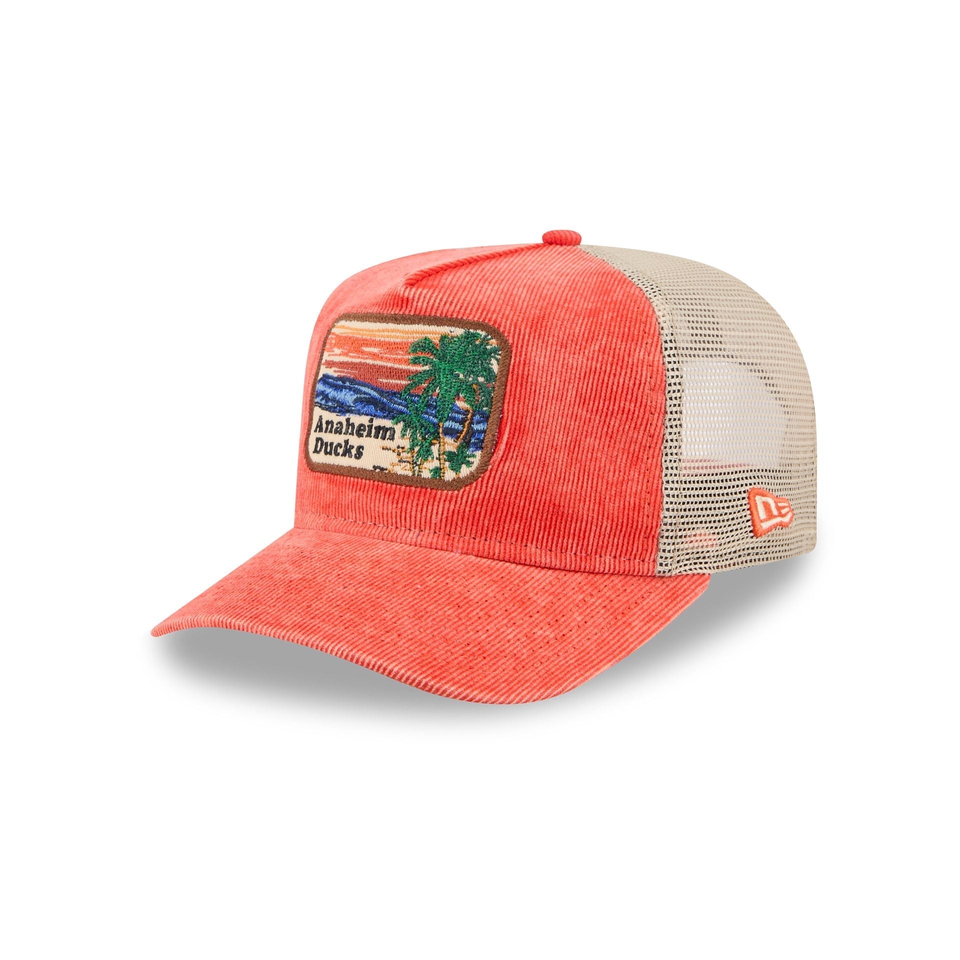 Anaheim Ducks Vintage Landscape 9FIFTY A-Frame Trucker Hat