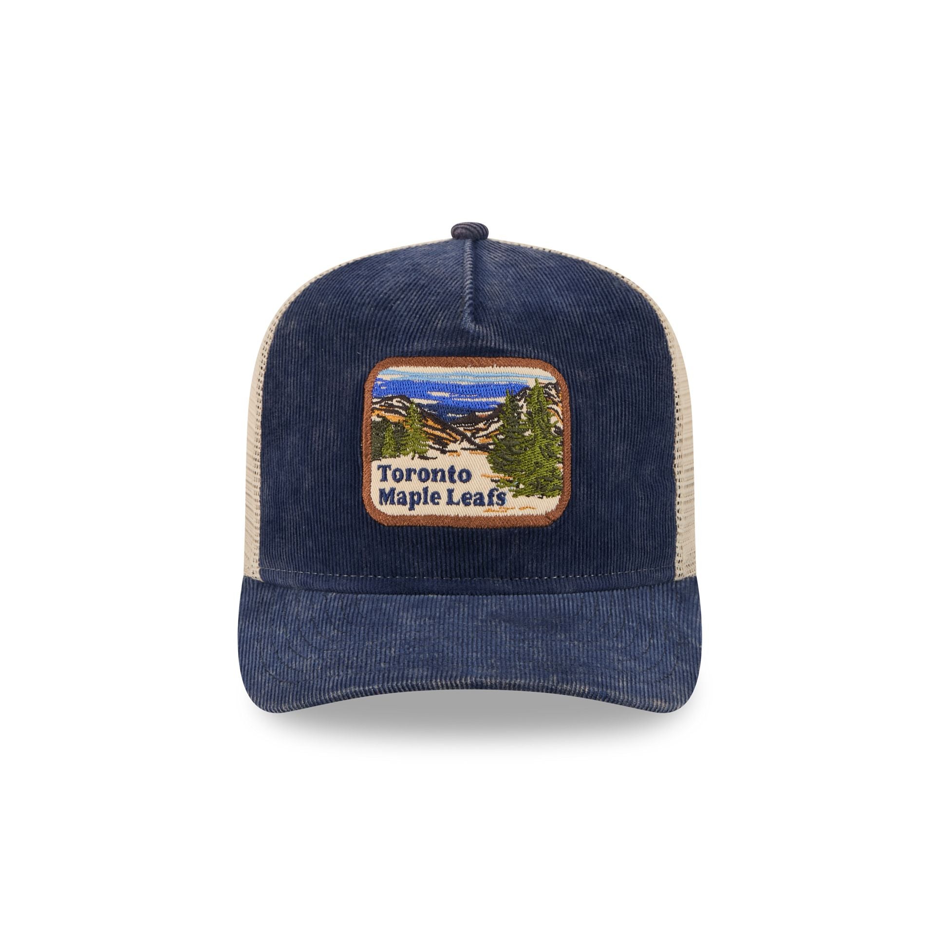 Toronto Maple Leafs Vintage Landscape 9FIFTY A-Frame Trucker Hat