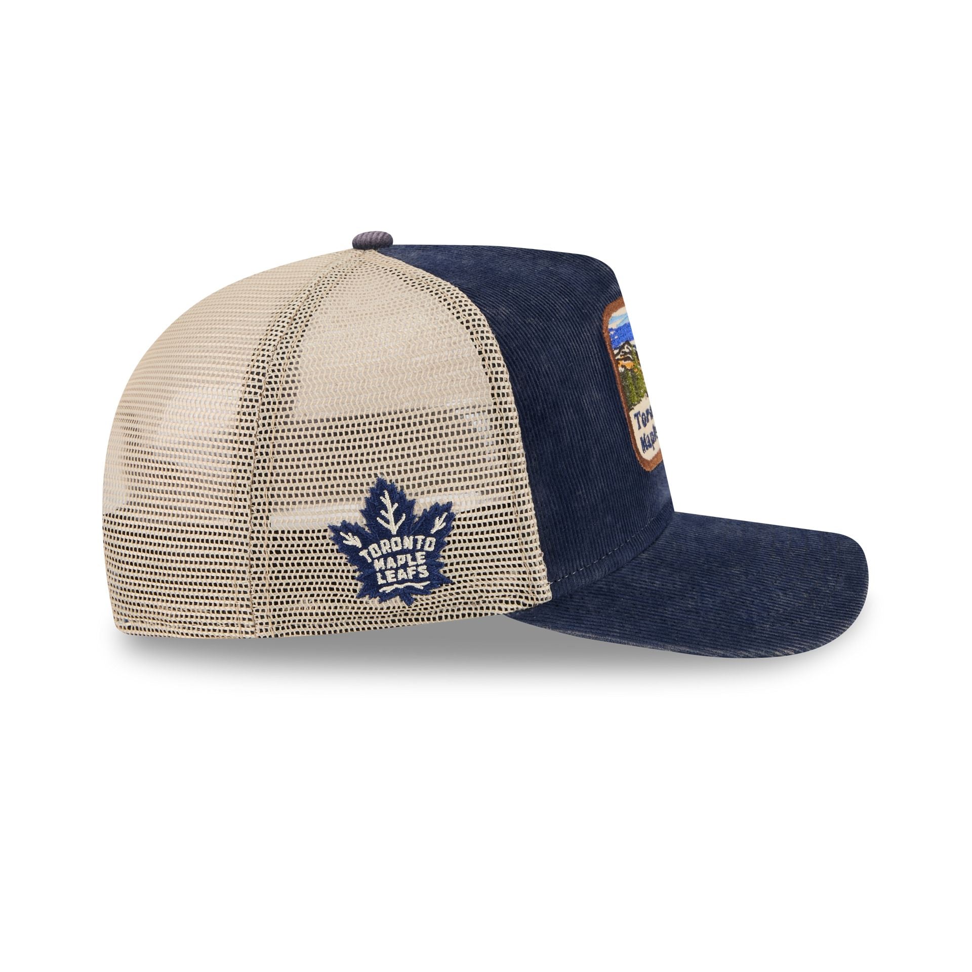 Toronto Maple Leafs Vintage Landscape 9FIFTY A-Frame Trucker Hat