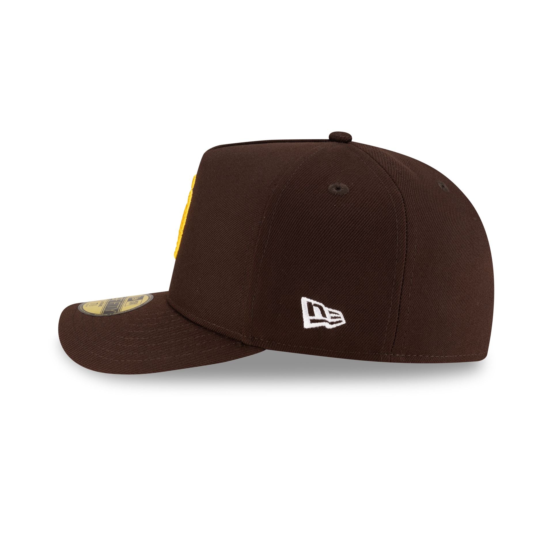 San Diego Padres Script Safety Pin 59FIFTY A-Frame Fitted Hat