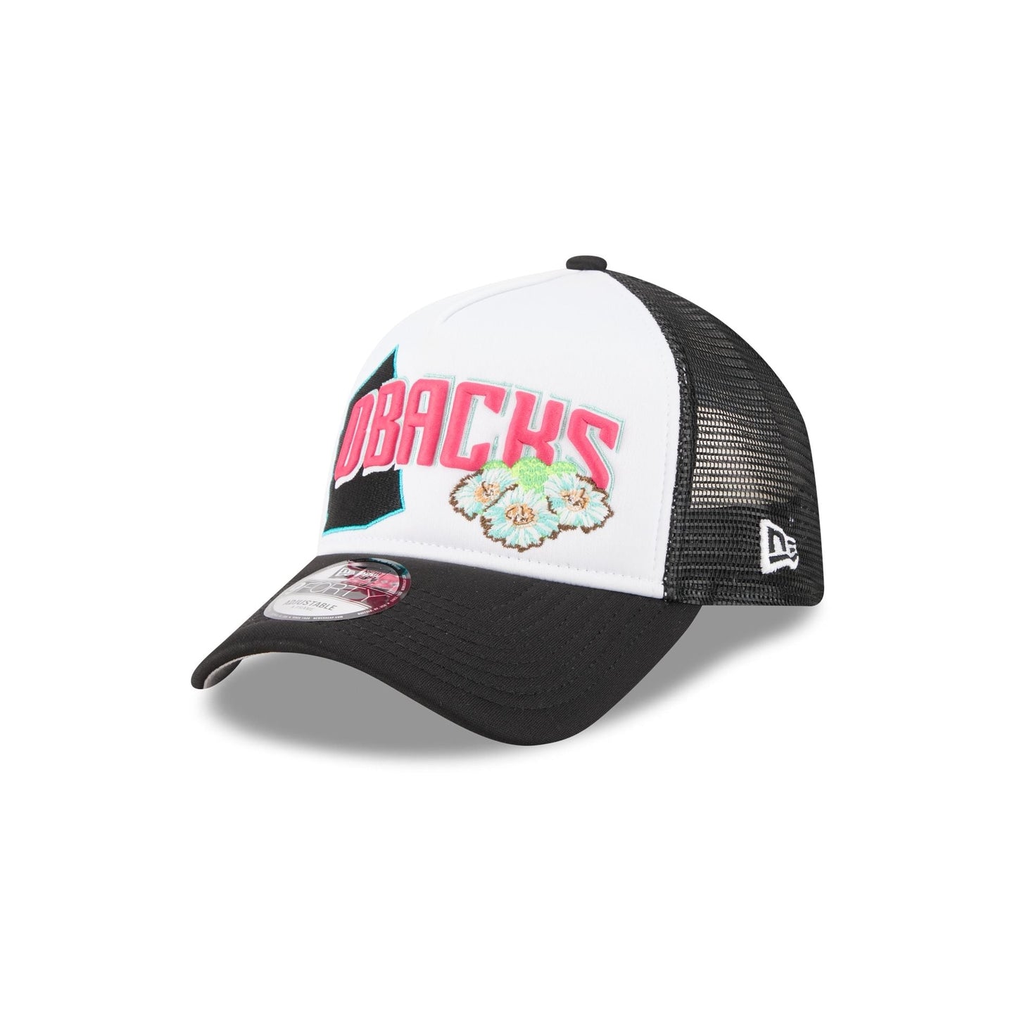 Arizona Diamondbacks State Flower 9FORTY A-Frame Trucker Hat