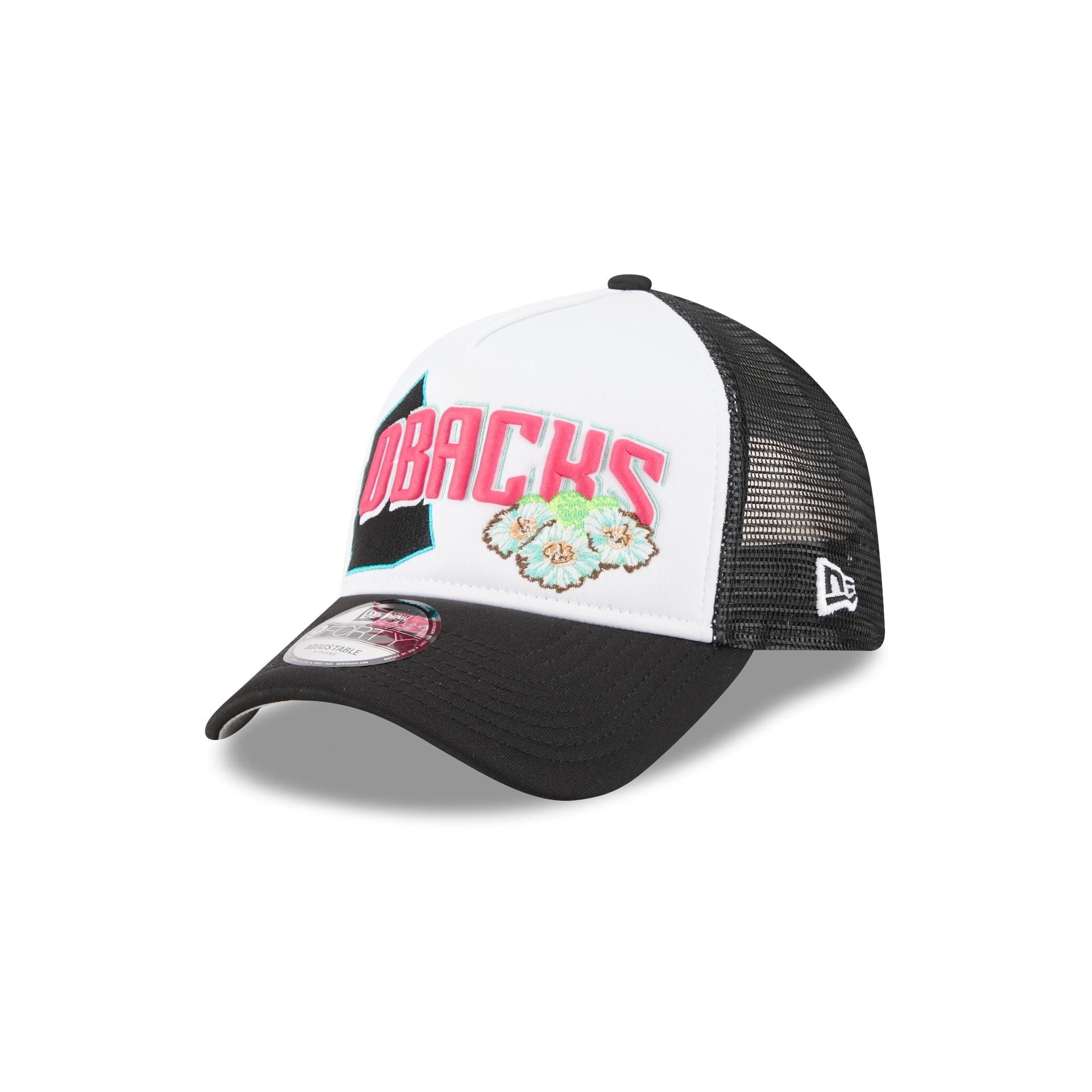 Arizona Diamondbacks State Flower 9FORTY A-Frame Trucker Hat