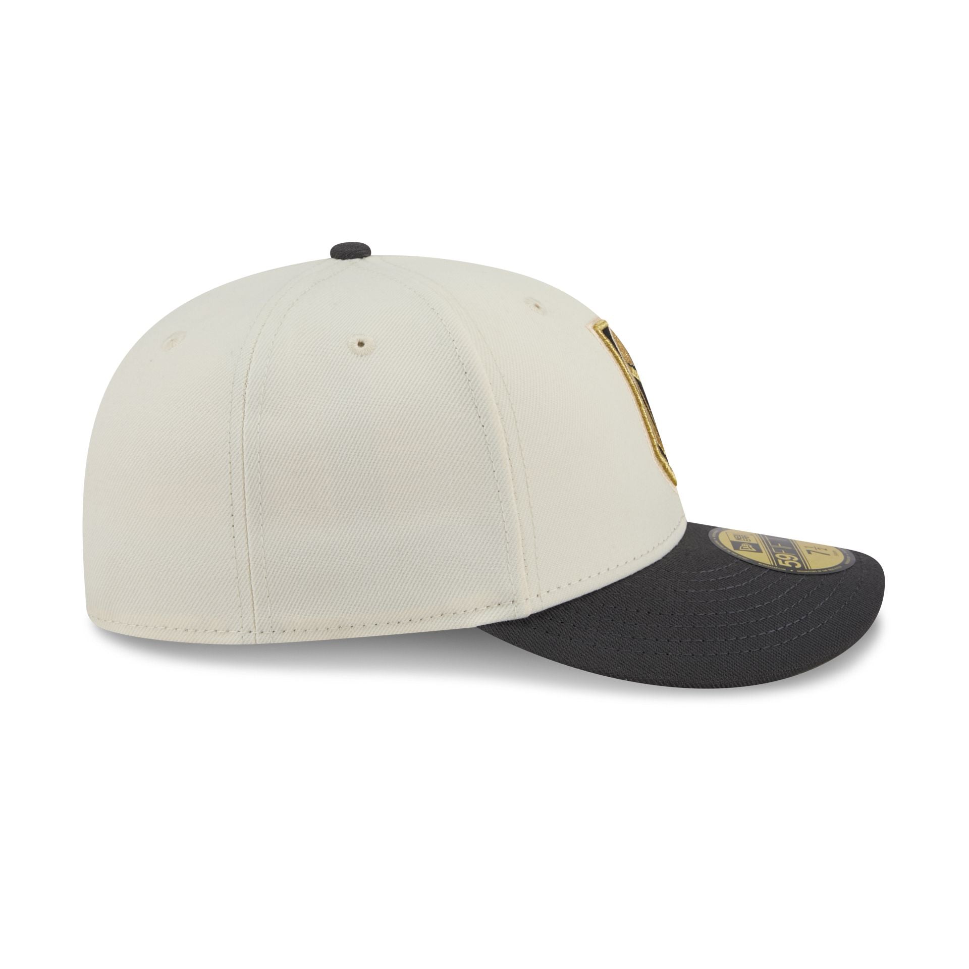 Vegas Golden Knights Tonal Florals White 59FIFTY Fitted Hat