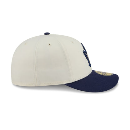 Toronto Maple Leafs Tonal Florals White 59FIFTY Fitted Hat