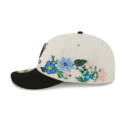 Anaheim Ducks Tonal Florals White 59FIFTY Fitted Hat