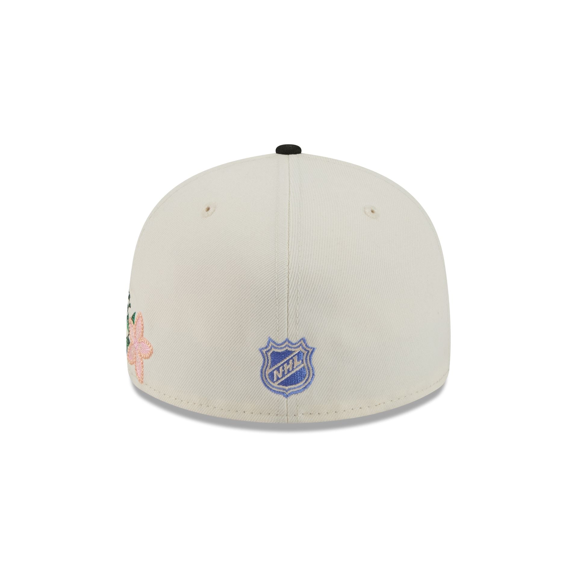 Anaheim Ducks Tonal Florals White 59FIFTY Fitted Hat