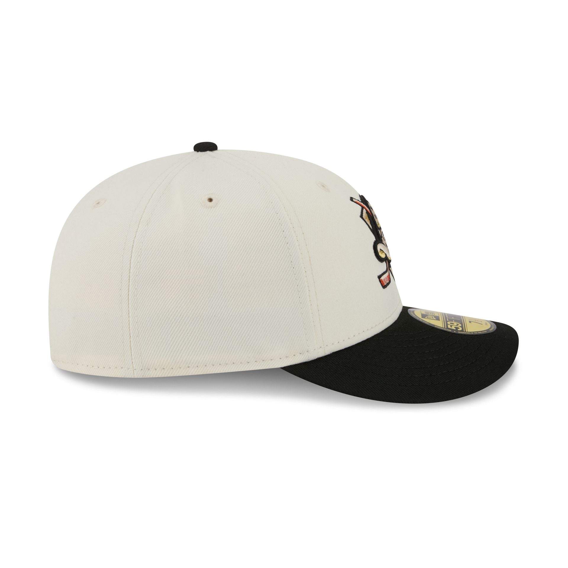 Anaheim Ducks Tonal Florals White 59FIFTY Fitted Hat