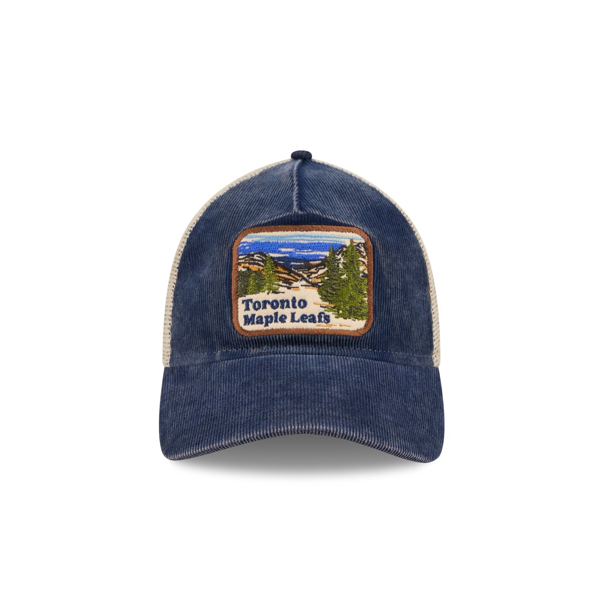 Toronto Maple Leafs Vintage Landscape 9TWENTY A-Frame Trucker Hat