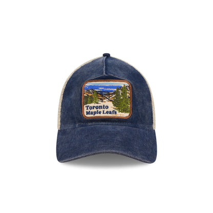 Toronto Maple Leafs Vintage Landscape 9TWENTY A-Frame Trucker Hat
