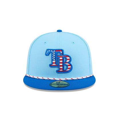 Tampa Bay Rays Independence Day 2025 59FIFTY Fitted Hat