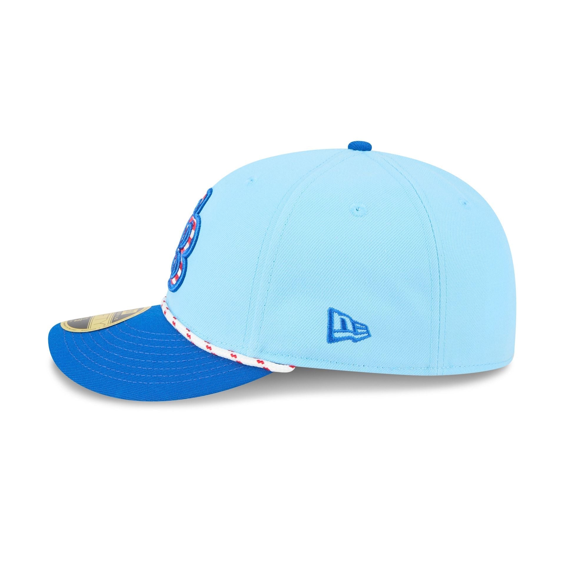 Tampa Bay Rays Independence Day 2025 Low Profile 59FIFTY Fitted Hat