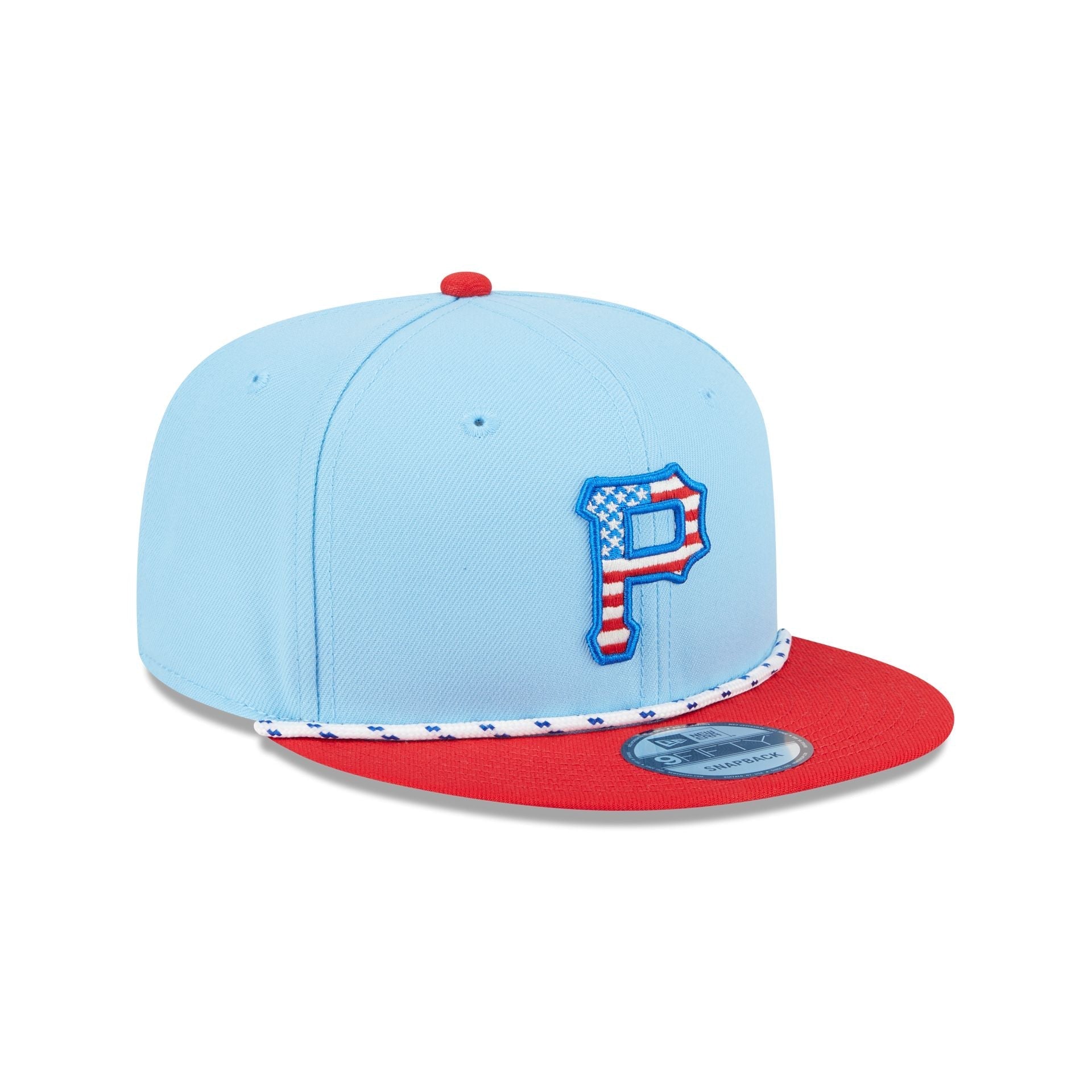 Pittsburgh Pirates Independence Day 2025 9FIFTY Snapback Hat