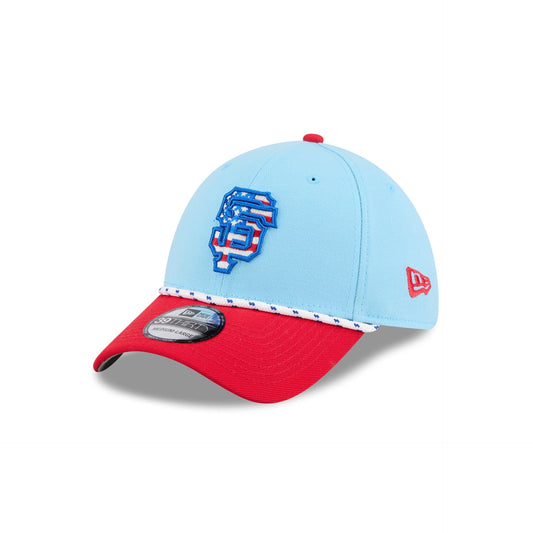 San Francisco Giants Independence Day 2025 39THIRTY Stretch Fit Hat