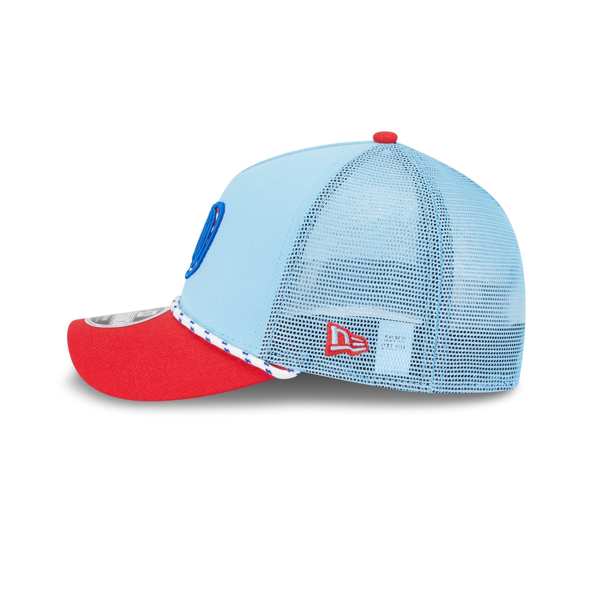 Washington Nationals Independence Day 2025 9FORTY M-Crown A-Frame Trucker Hat