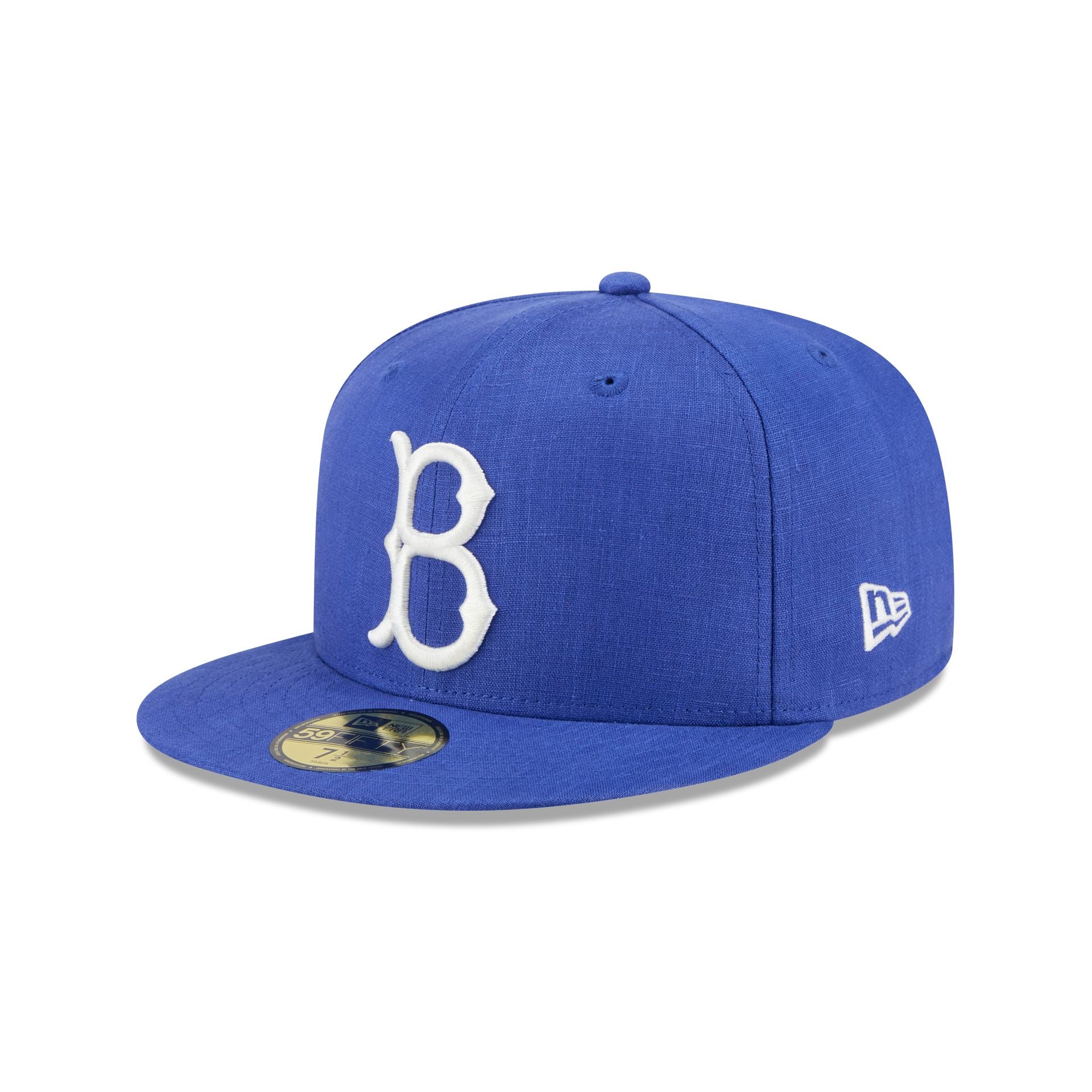 Team Linen Brooklyn Dodgers 59FIFTY Fitted Hat