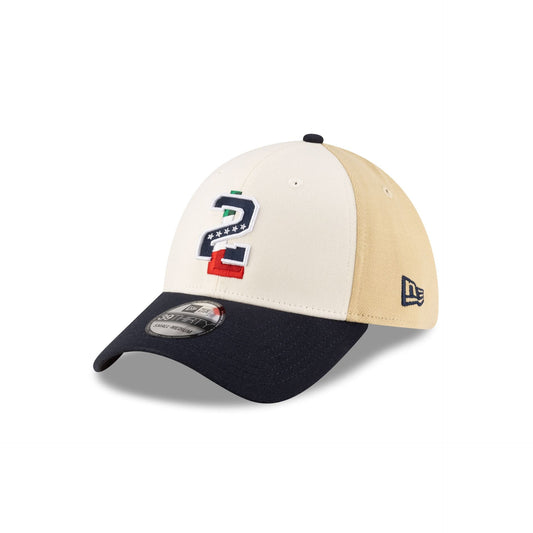 Tecolotes de los Dos Laredos LMB 100th Anniversary Away 39THIRTY Stretch Fit Hat