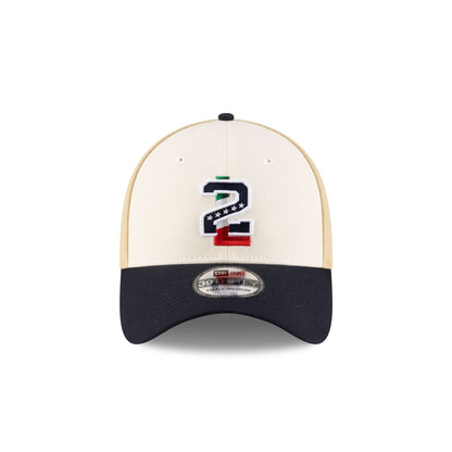 Tecolotes de los Dos Laredos LMB 100th Anniversary Away 39THIRTY Stretch Fit Hat