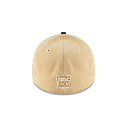 Tecolotes de los Dos Laredos LMB 100th Anniversary Away 39THIRTY Stretch Fit Hat