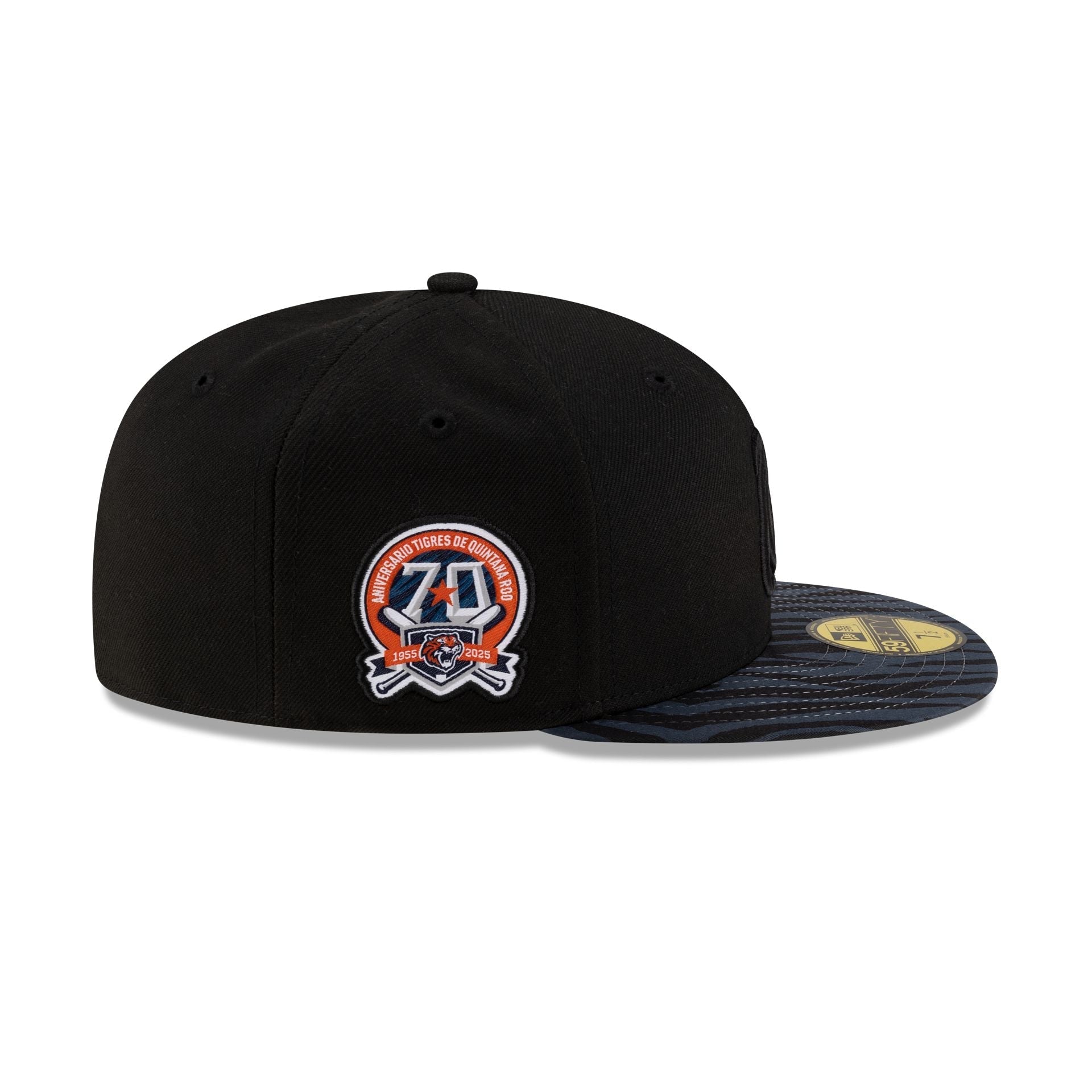 Tigres de Quintana Roo LMB 100th Anniversary Alt Black 59FIFTY Fitted Hat