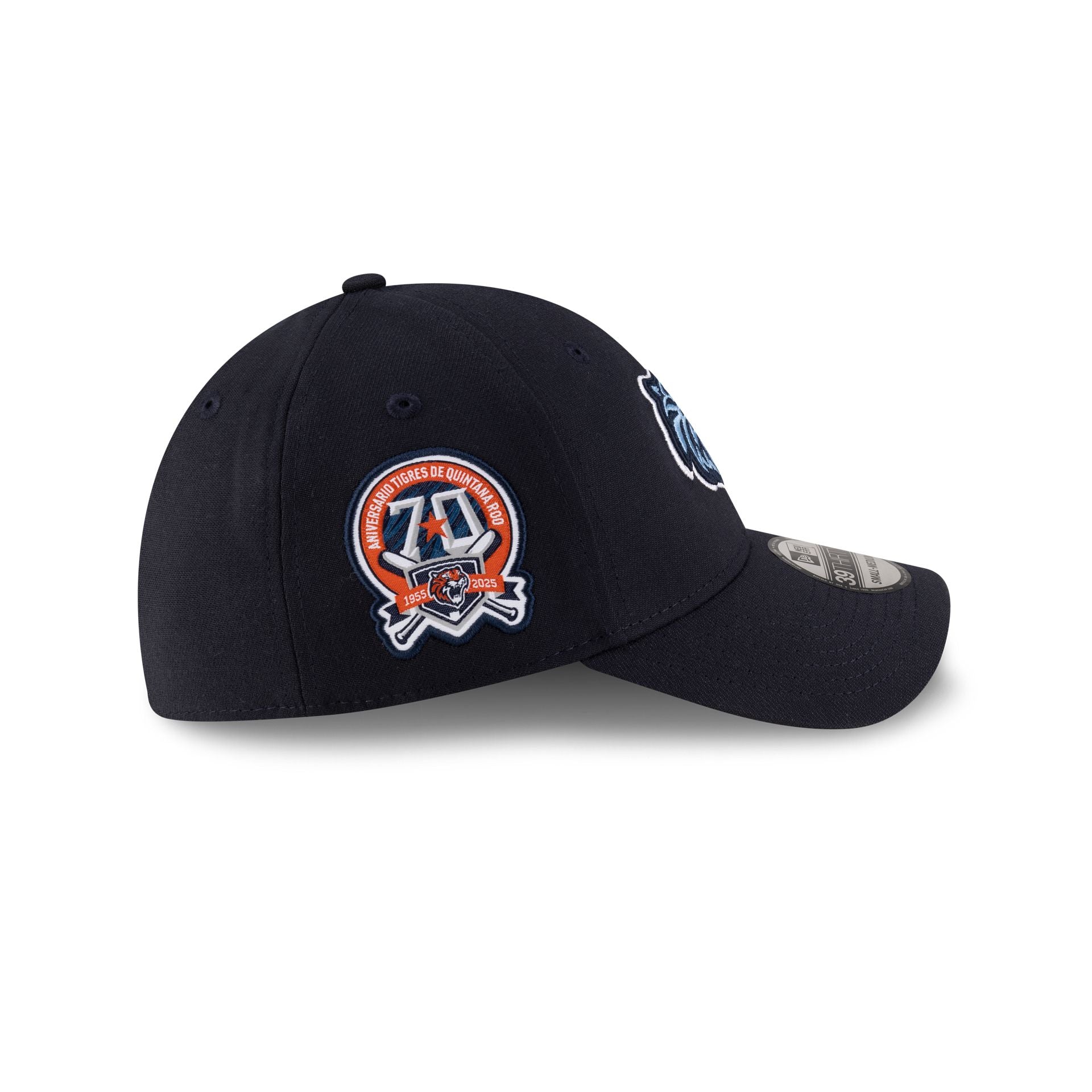 Tigres de Quintana Roo LMB 100th Anniversary Alt Navy 39THIRTY Stretch Fit Hat