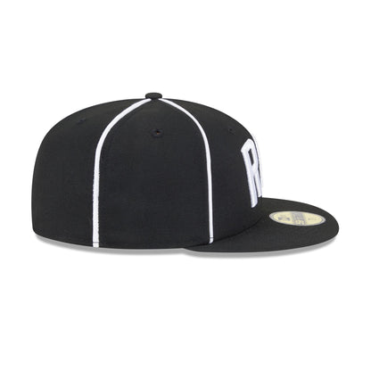 Richmond Flying Squirrels Theme Night Black 59FIFTY Fitted Hat