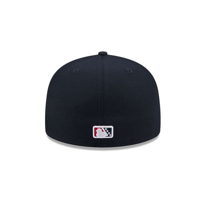 Worcester Red Sox Theme Night Navy 59FIFTY Fitted Hat
