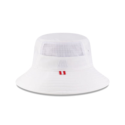 Tilley x Toronto Raptors White Bucket Hat