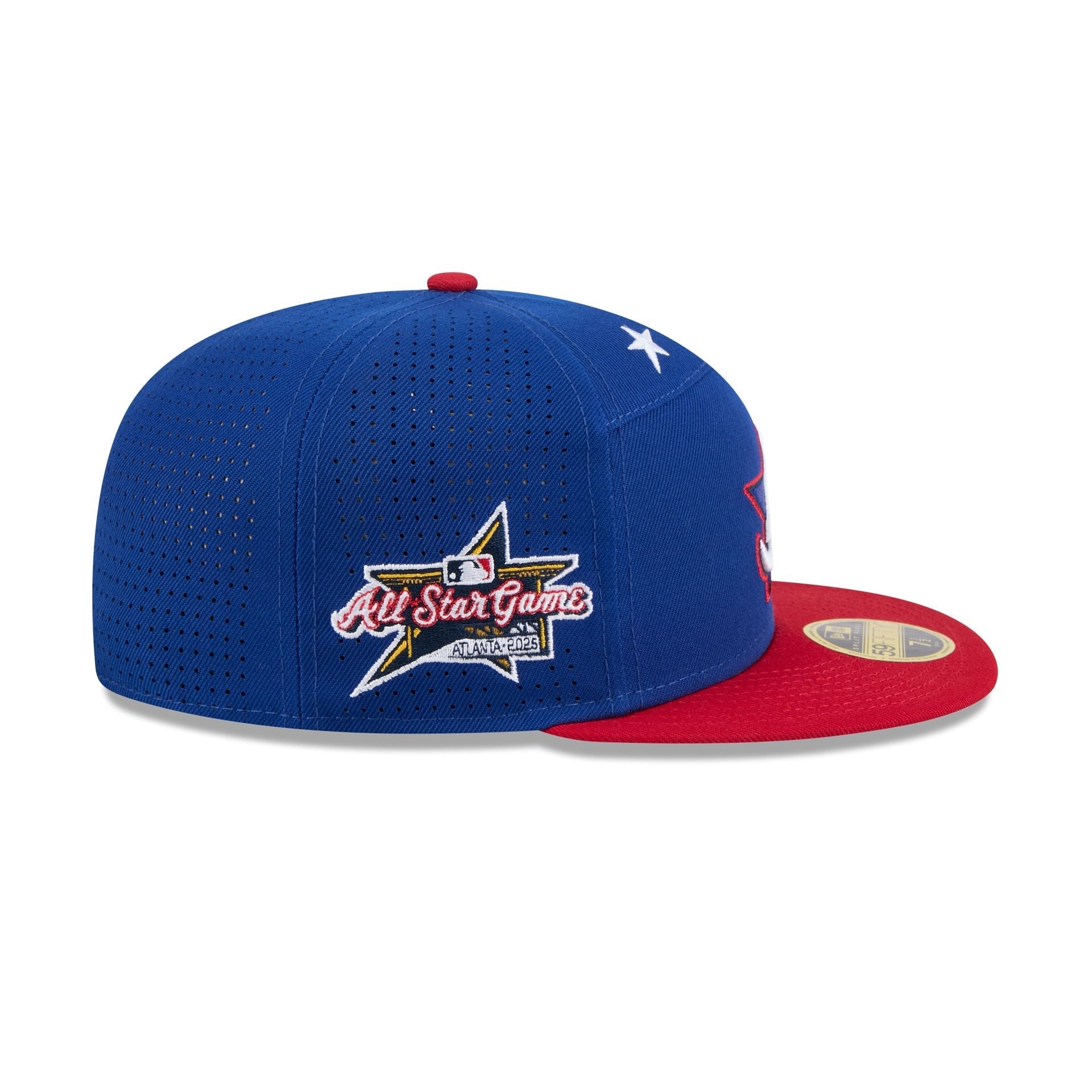 Atlanta Braves 2025 All-Star Game Workout Split Panel 59FIFTY Fitted Hat