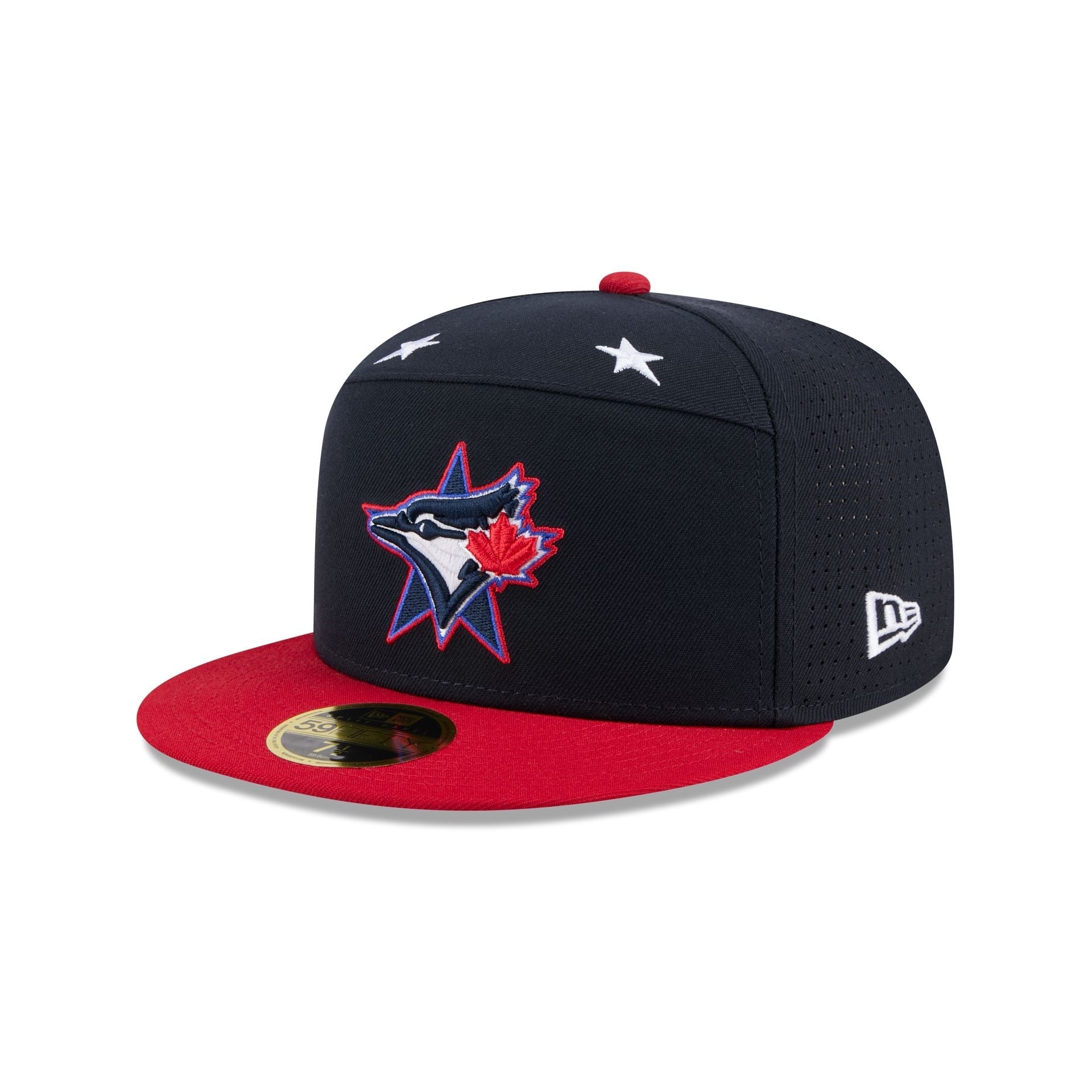 Toronto Blue Jays 2025 All-Star Game Workout Split Panel 59FIFTY Fitted Hat