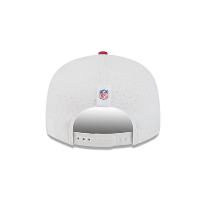 Arizona Cardinals 2025 Training Split Panel 9FIFTY Snapback Hat