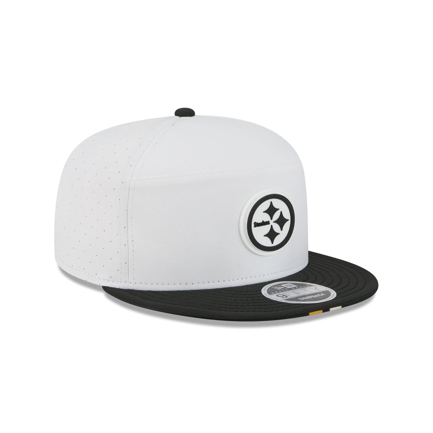 Pittsburgh Steelers 2025 Training Split Panel 9FIFTY Snapback Hat