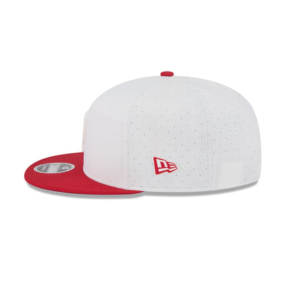 Tampa Bay Buccaneers 2025 Training Split Panel 9FIFTY Snapback Hat