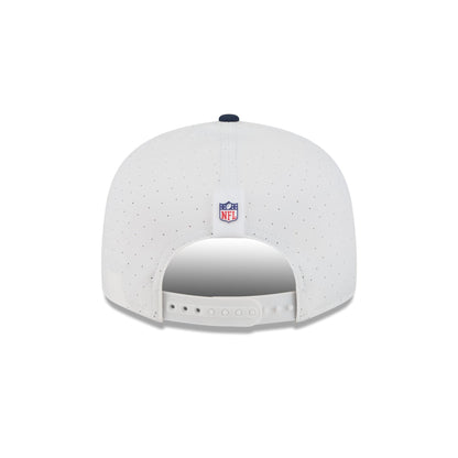 Tennessee Titans 2025 Training Split Panel 9FIFTY Snapback Hat