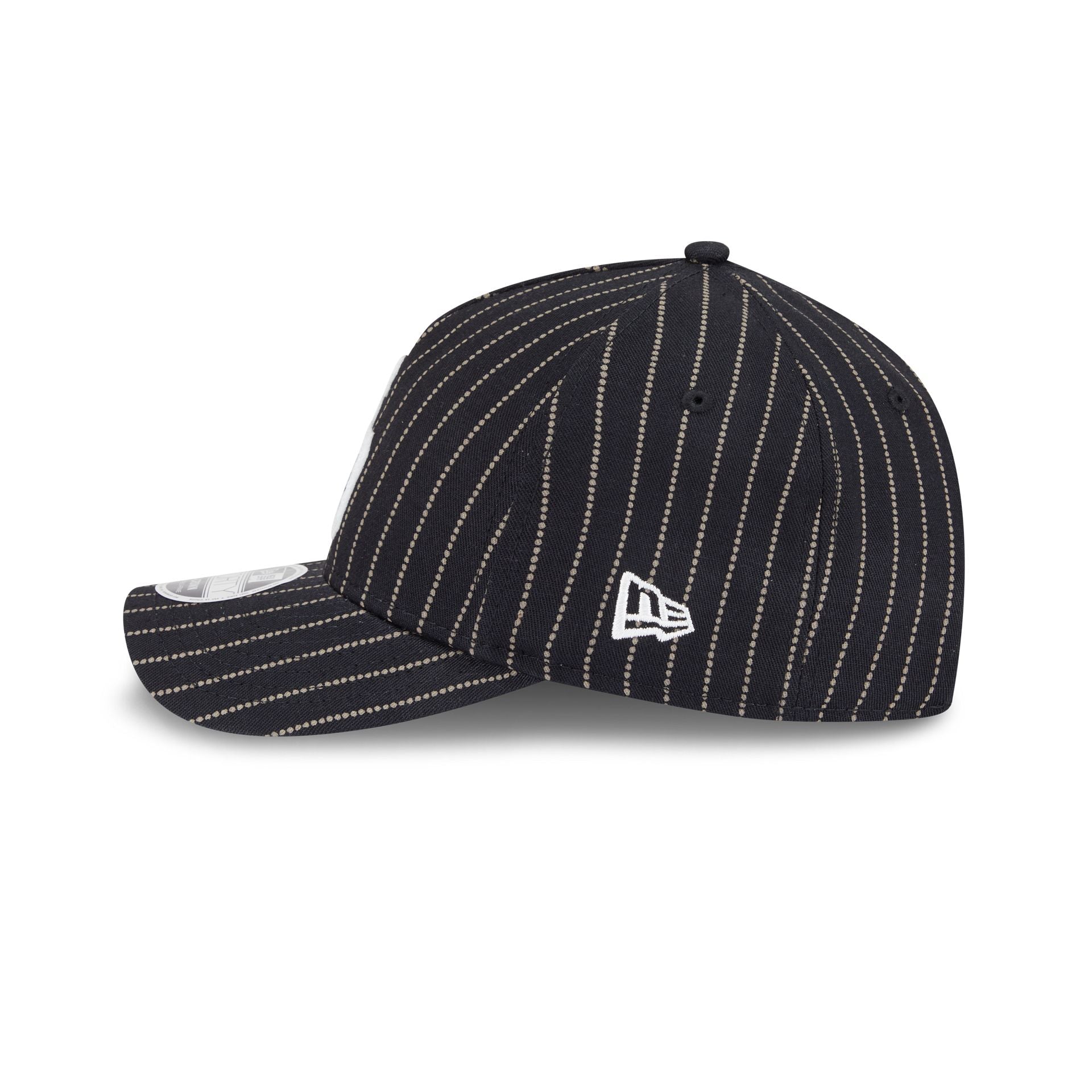 San Diego Padres Dotted Pinstripe 9FORTY M-Crown A-Frame Adjustable Hat