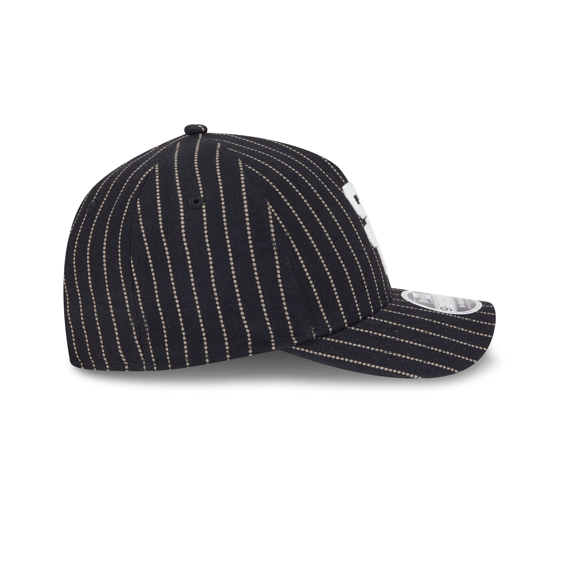 San Diego Padres Dotted Pinstripe 9FORTY M-Crown A-Frame Adjustable Hat