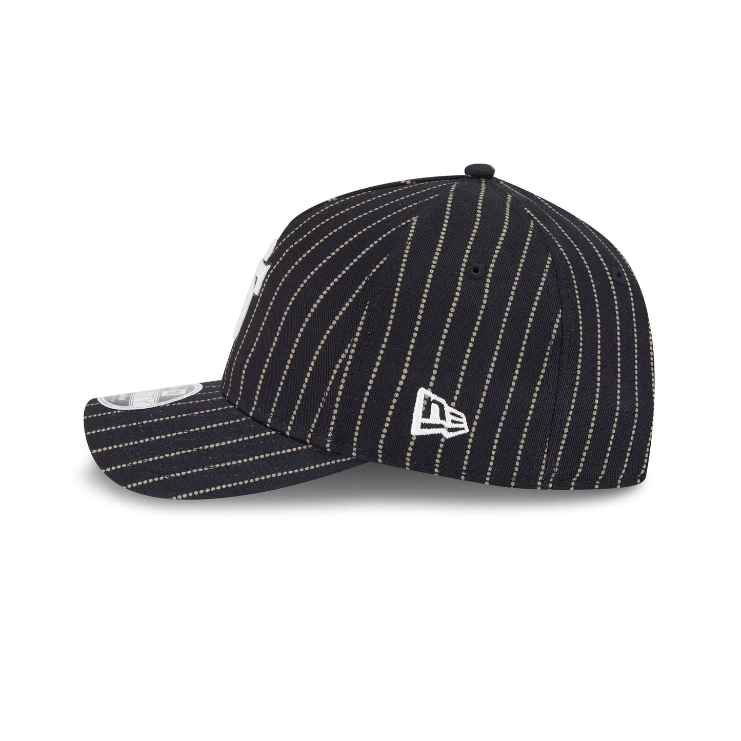 San Francisco Giants Dotted Pinstripe 9FORTY M-Crown A-Frame Adjustable Hat
