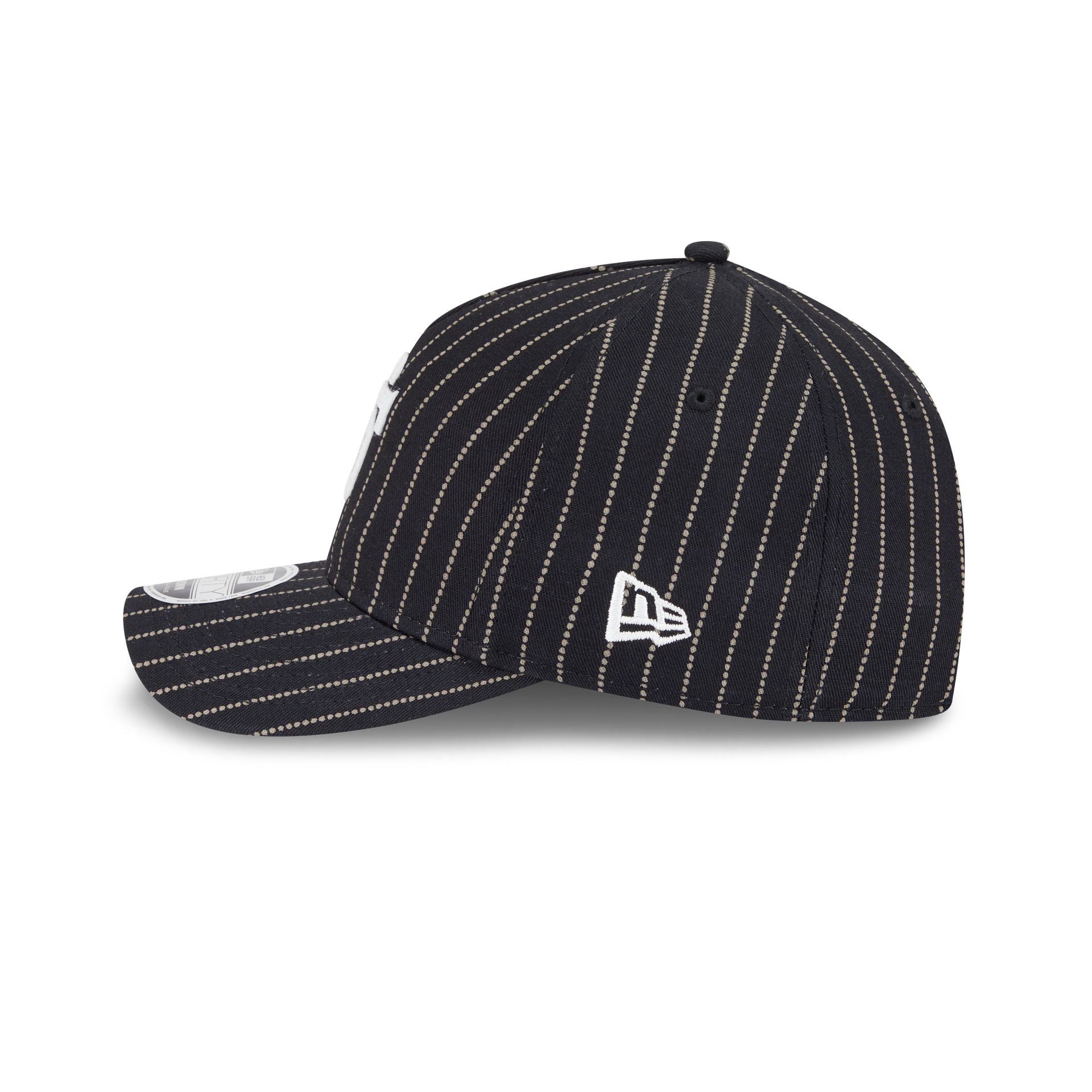 San Francisco Giants Dotted Pinstripe 9FORTY M-Crown A-Frame Adjustable Hat