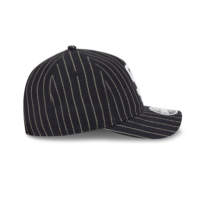San Francisco Giants Dotted Pinstripe 9FORTY M-Crown A-Frame Adjustable Hat