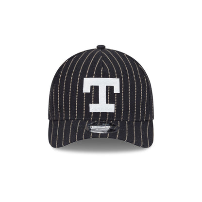 Texas Rangers Dotted Pinstripe 9FORTY M-Crown A-Frame Adjustable Hat